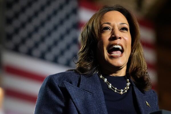 If elected, Vice President Kamala Harris would become the first female president of the United States.