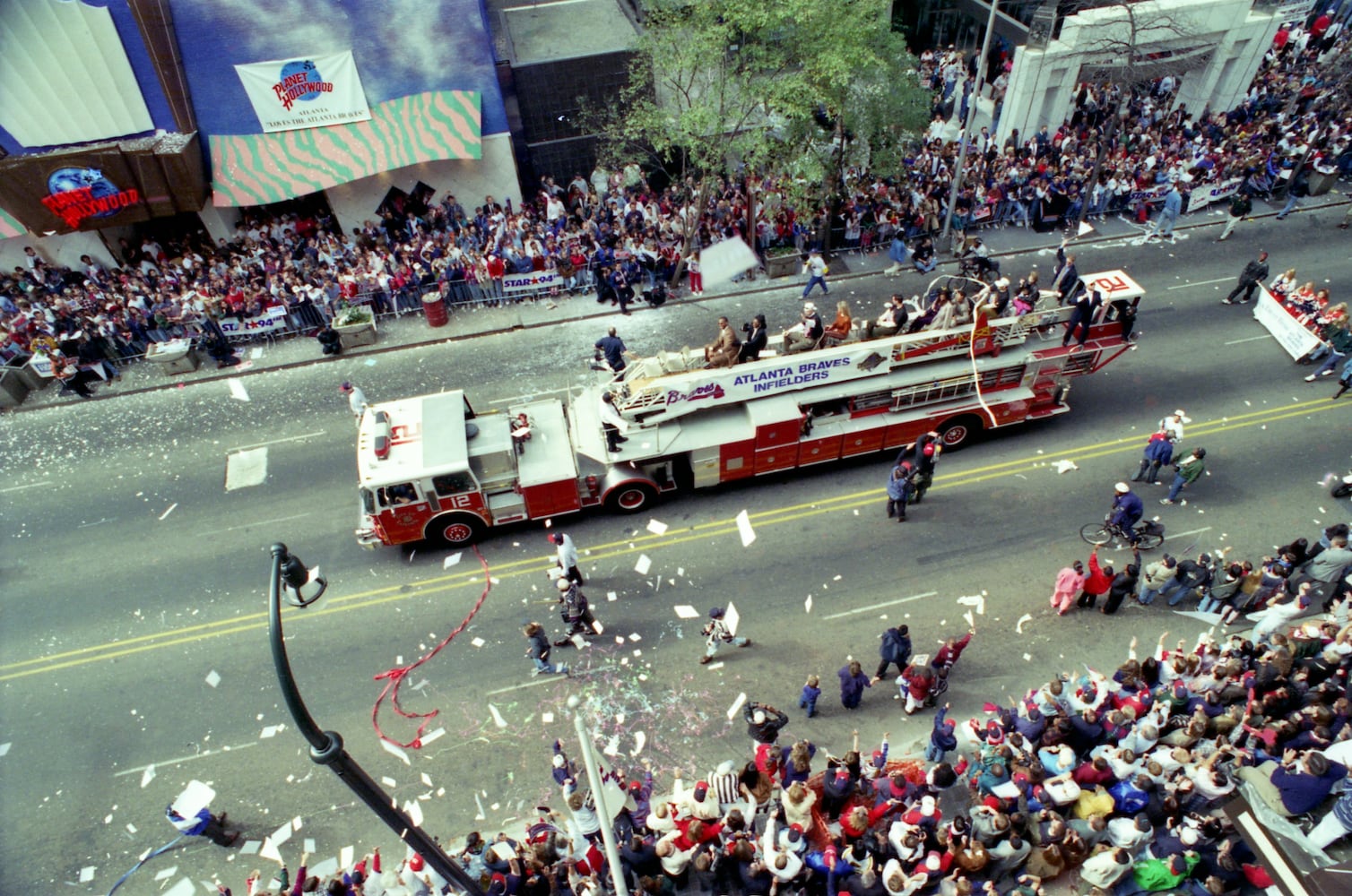 Braves' 1995 parade