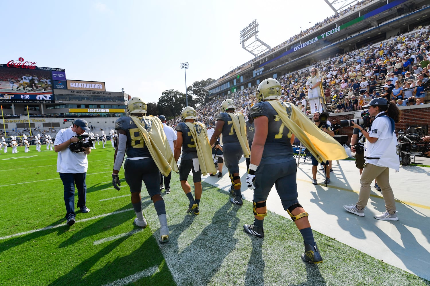 Photos: Georgia Tech has new look, hosts North Carolina