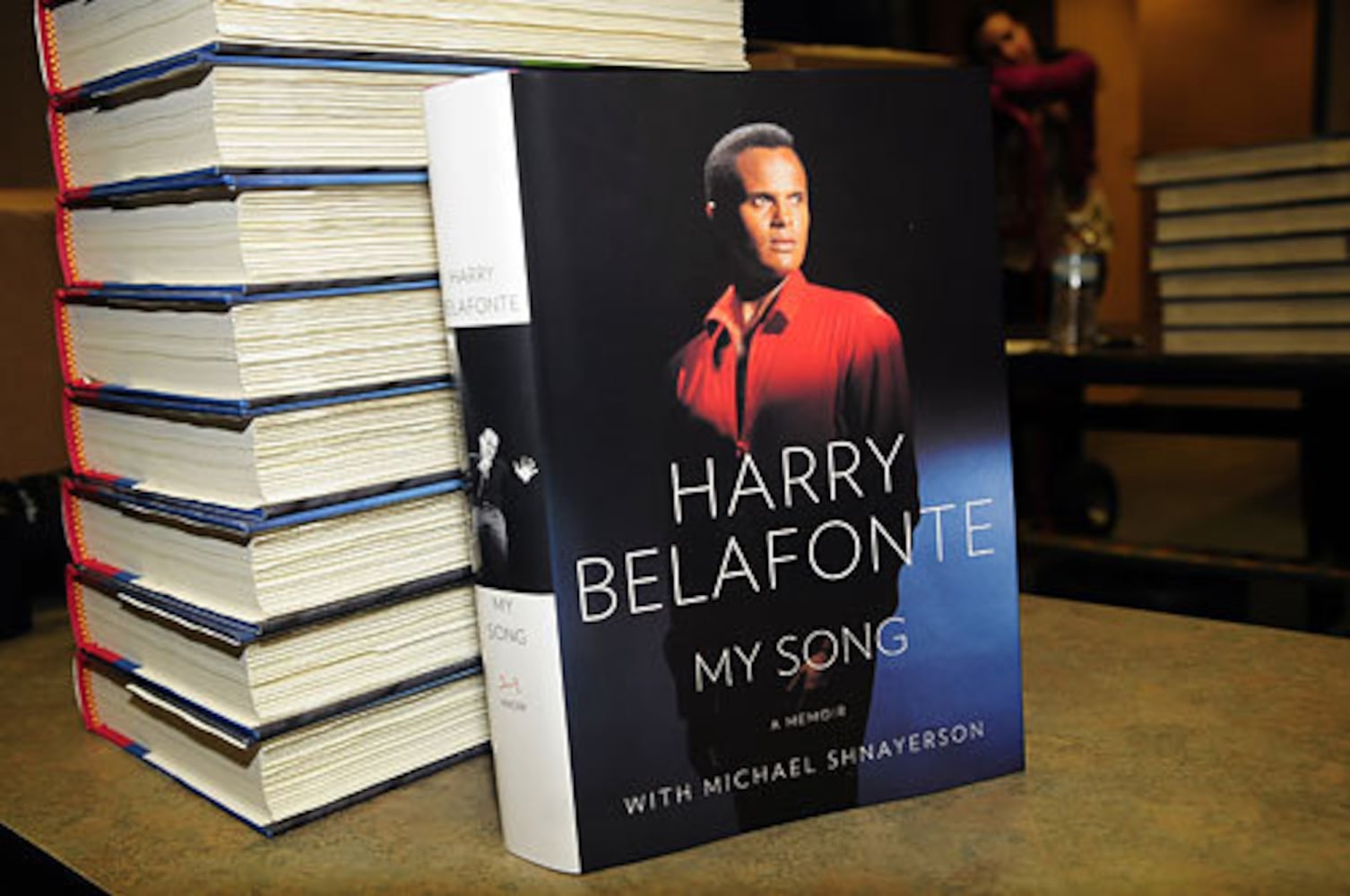 Harry Belafonte's Atlanta book signing