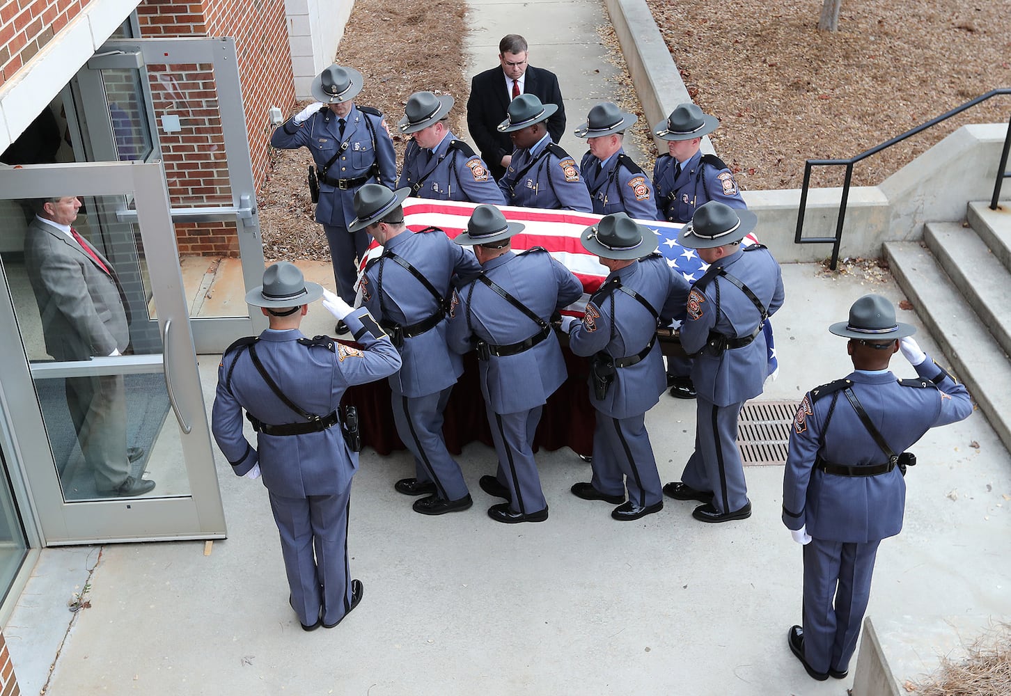 Funeral for slain Americus police officer Nicholas Ryan Smarr