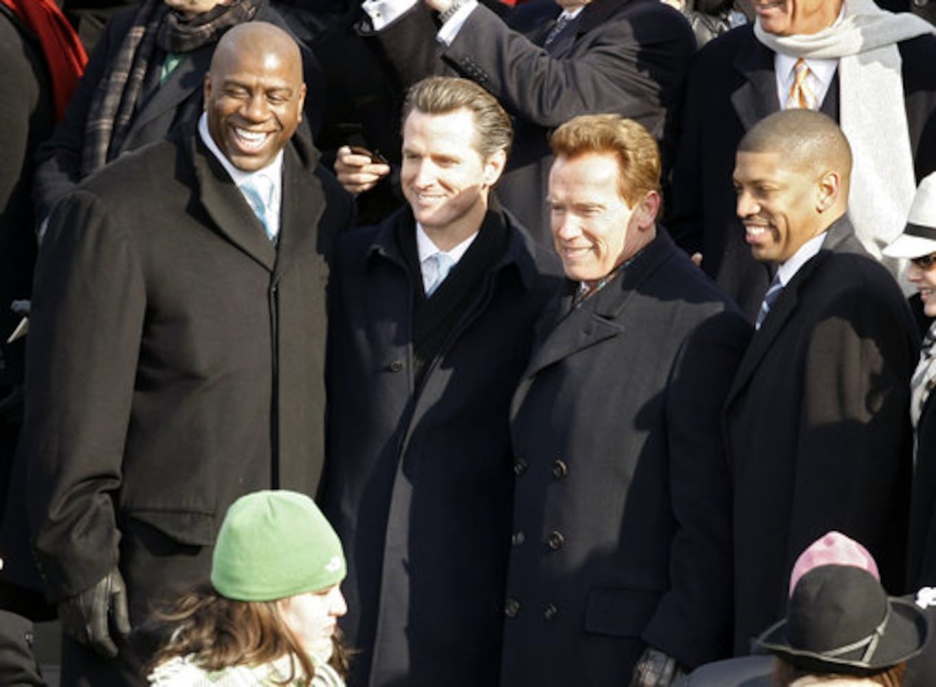 Celebrities at Obama's inauguration