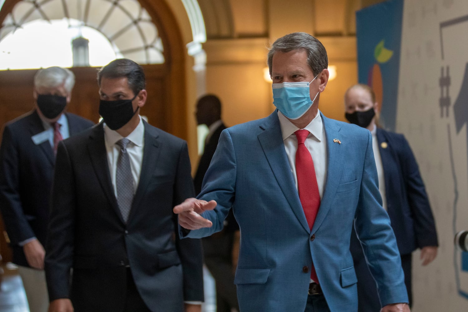 PHOTOS: Gov. Kemp signs hate-crimes bill on last day of legislative session