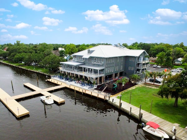 Tchefuncte’s, a new Louisiana restaurant led by local culinary star and Georgia native Michael Gottlieb, takes its name from the river it overlooks. 
Courtesy of Tchefuncte's.