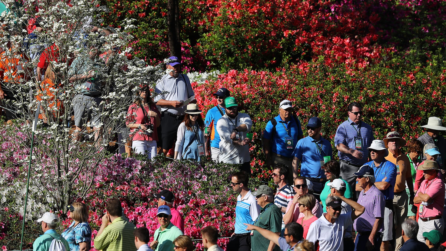 2018 Masters Tournament: First practice round