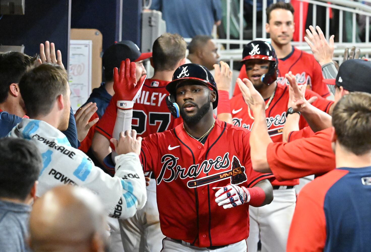 Braves-Nationals Friday photo