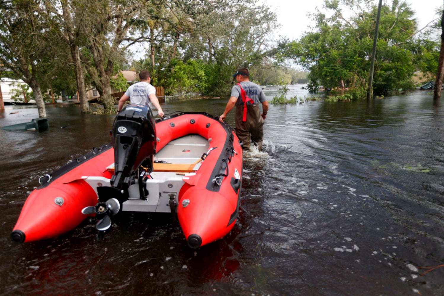 Photos: Hurricane Irma makes landfall in Florida, leaves damage behind