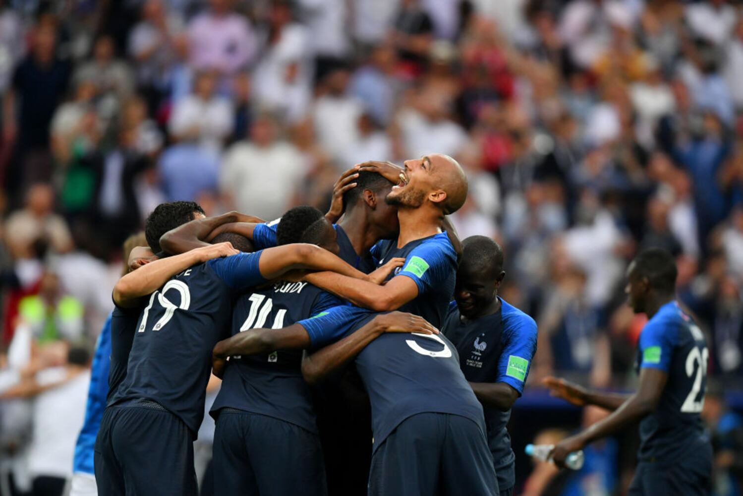 Photos: 2018 World Cup final -- France vs. Croatia