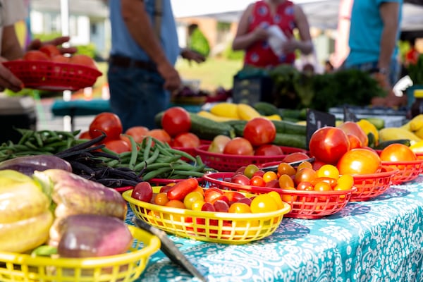 Purchase locally grown tomatoes, peppers and beans at area farmers markets. CONTRIBUTED BY PAULA BOND HELLER / PB PHOTOGRAPHY