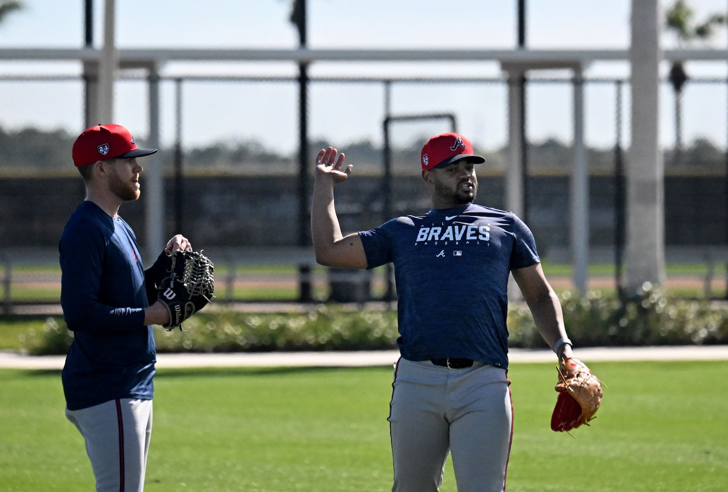 Braves spring training - Day 1