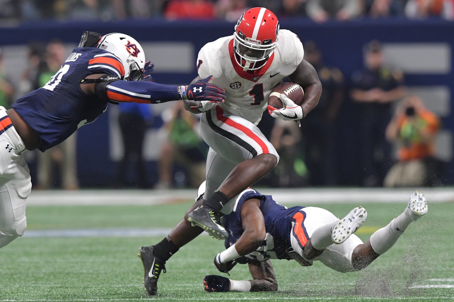 Photos: Georgia handles Auburn in rematch, wins SEC title