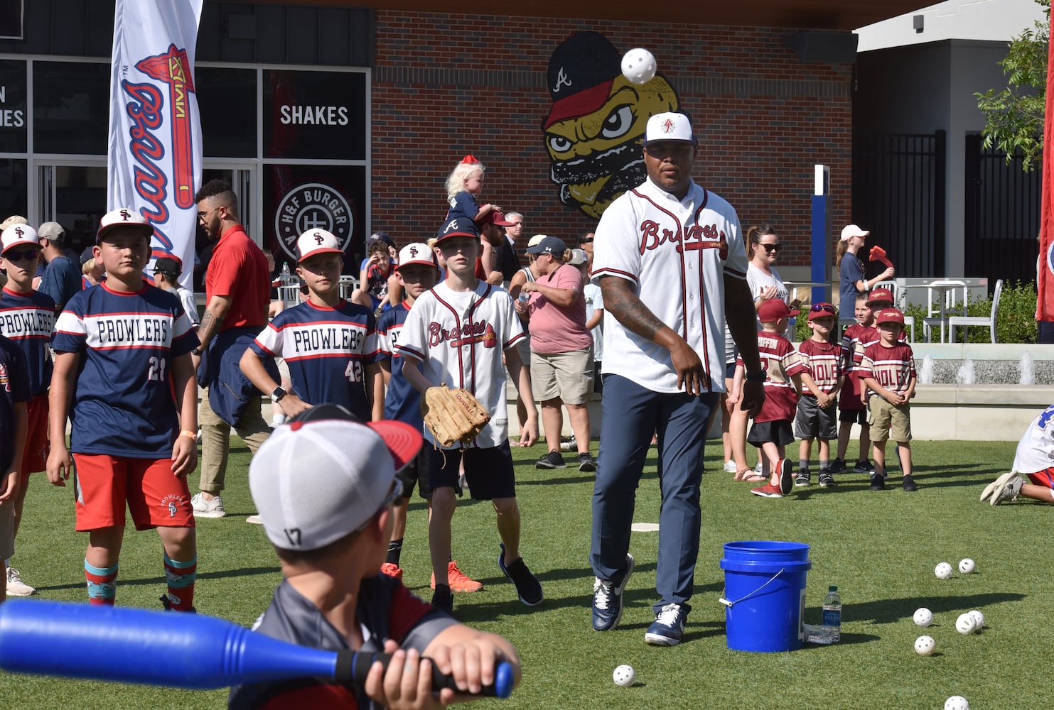 Photos: Braves celebrate landing All-Star game