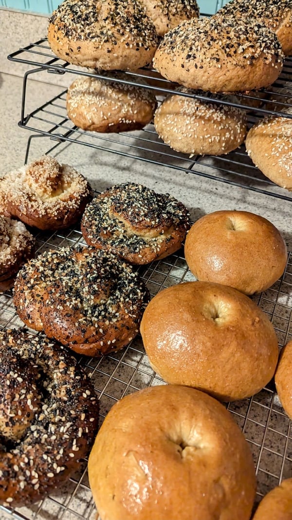 Sourdough bagels. (Courtesy of Asher Berke)