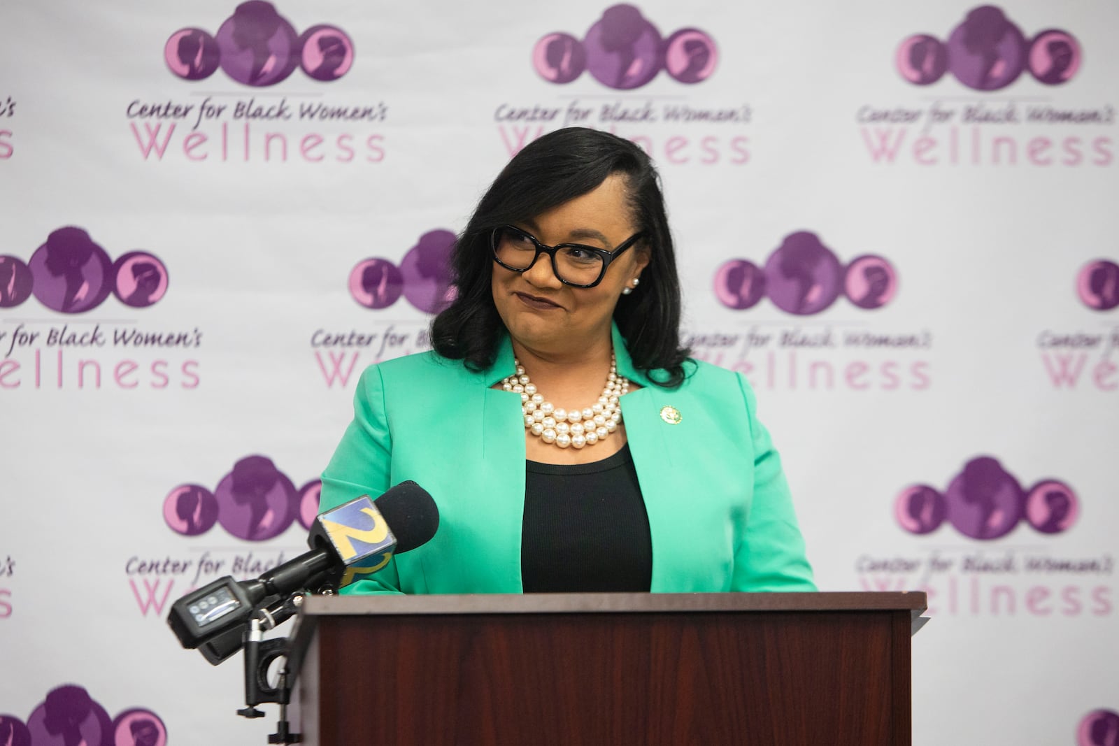 U.S. Rep. Nikema Williams, D-Atlanta, and other House Democrats will host a virtual news conference today. (Christina Matacotta for the Atlanta Journal-Constitution)