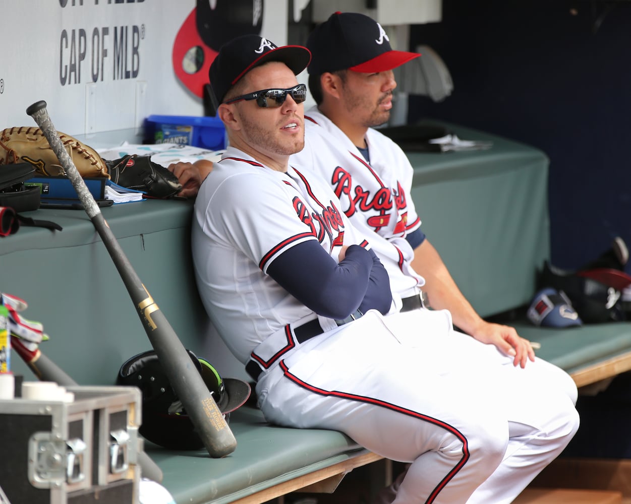 Photos: Braves collapse at home against Red Sox