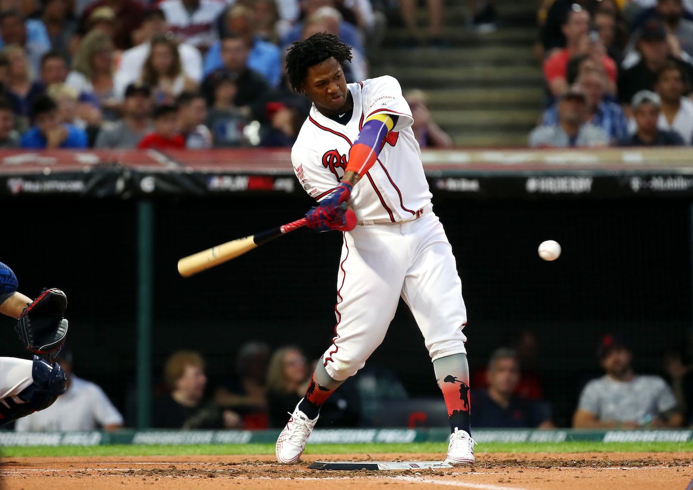 Photos: Ronald Acuna Jr. during All-Star Monday