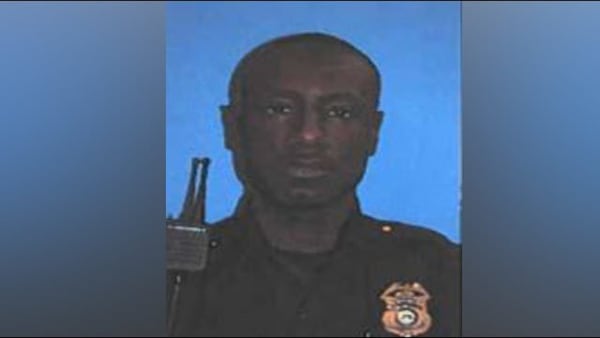 East Point police Sgt. Richard Gooddine has been fired, according to Channel 2 Action News. (Credit: Channel 2 Action News)