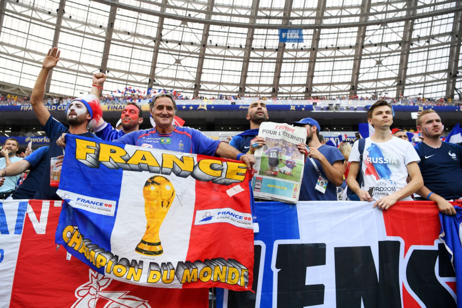 Photos: 2018 World Cup final -- France vs. Croatia