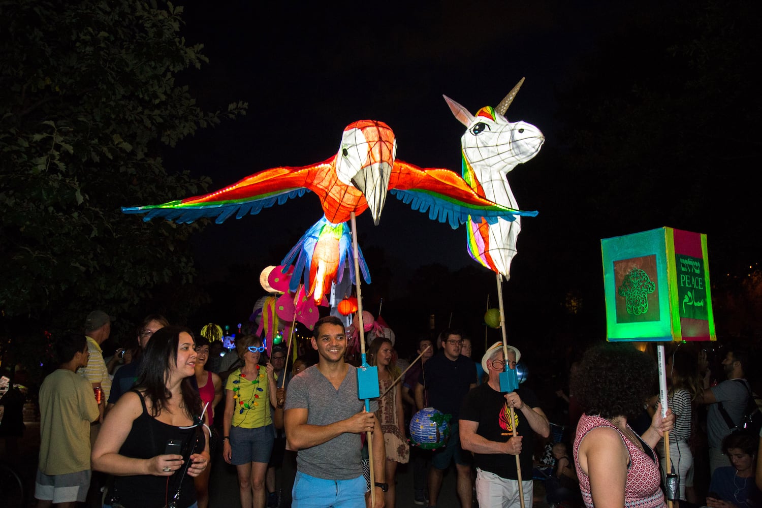 Atlanta Beltline Lantern Parade 2018