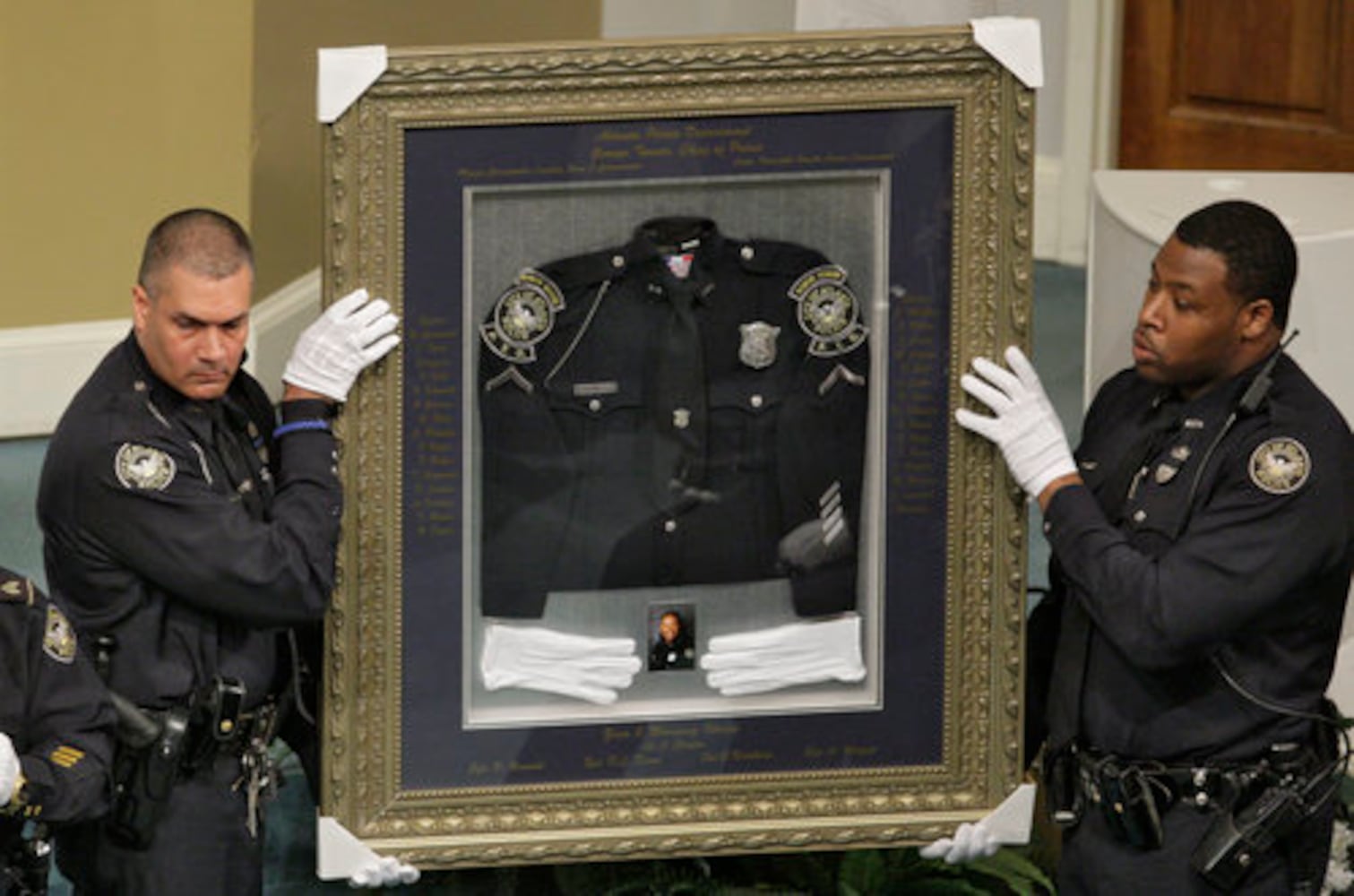 Funeral for Atlanta Police Officer Gail Thomas