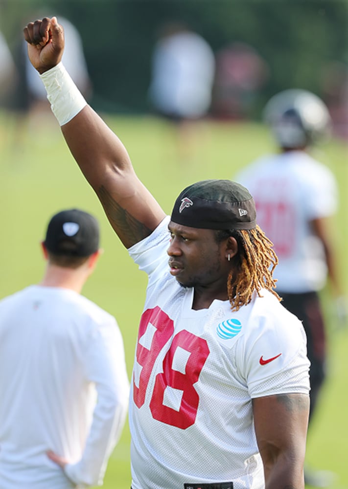 Photos: Falcons open training camp in Flowery Branch