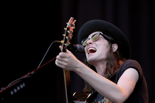 English singer, songwriter James Bay. (Akili-Casundria Ramsess/Special to the AJC)