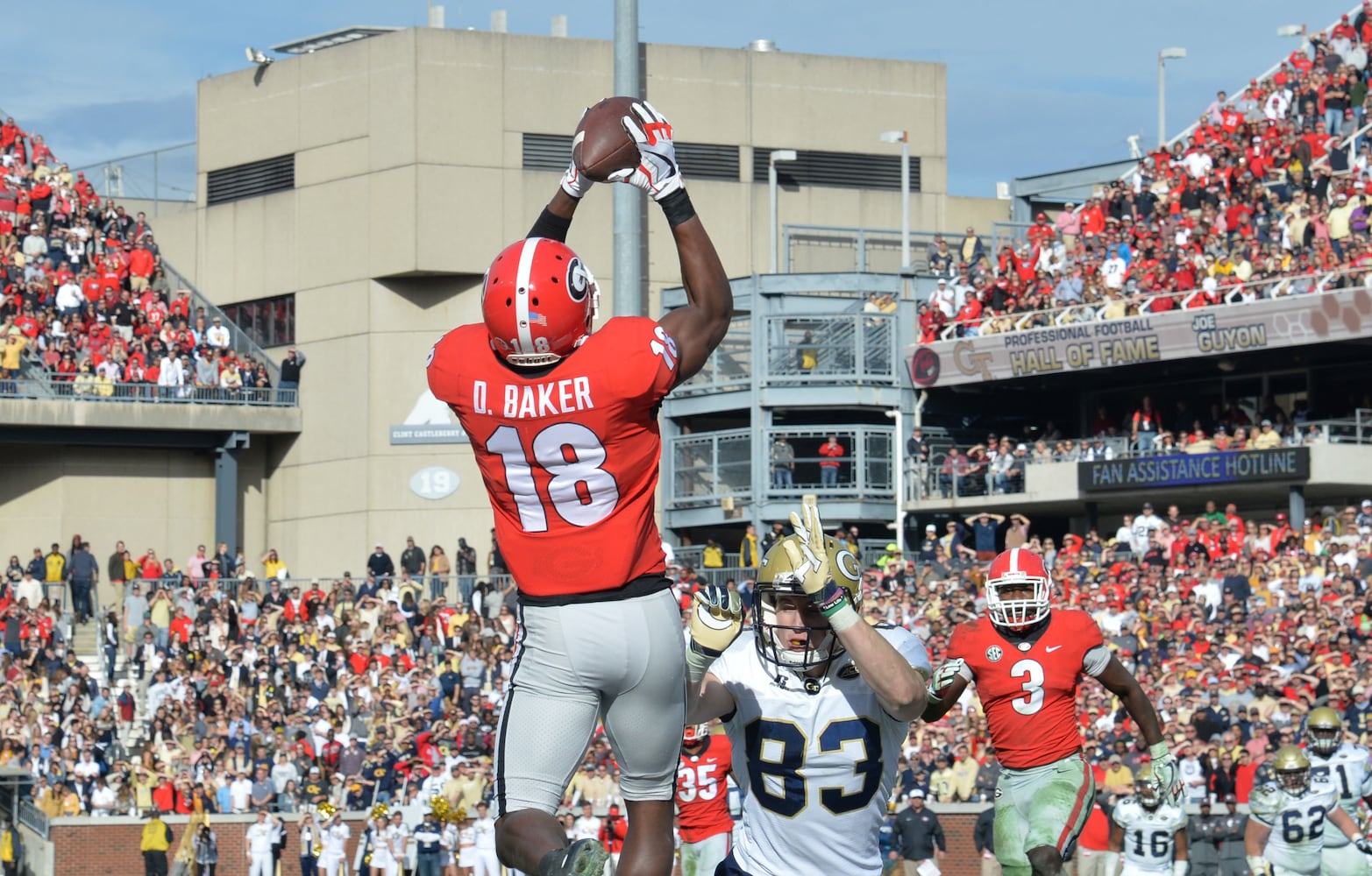 Photos: It’s Georgia in an easy win over Tech