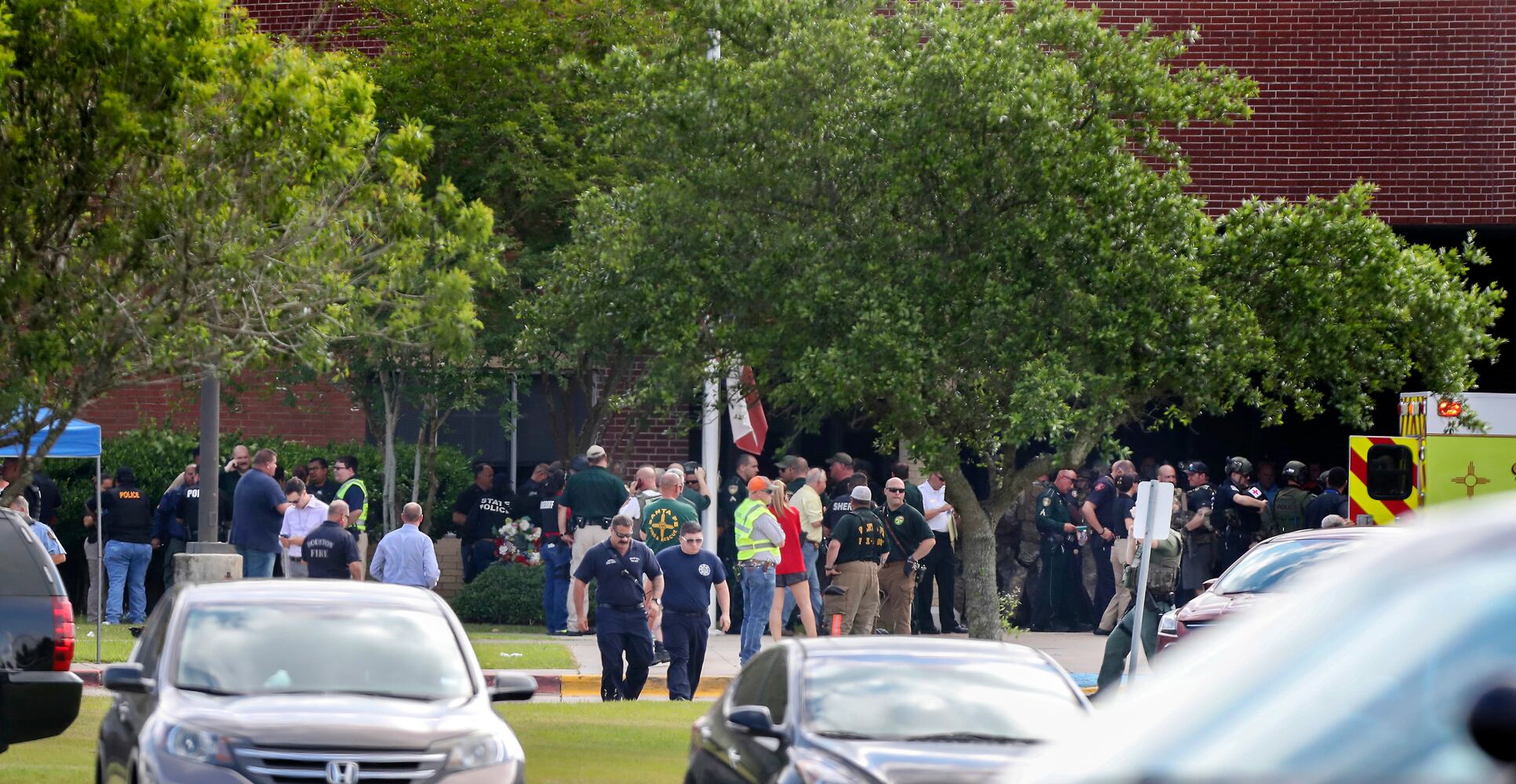 PHOTOS: Multiple fatalities reported in shooting at Santa Fe High School in Texas