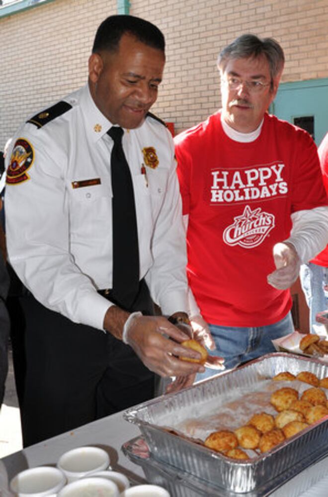 Atlanta Fire and Rescue hosts Christmas party