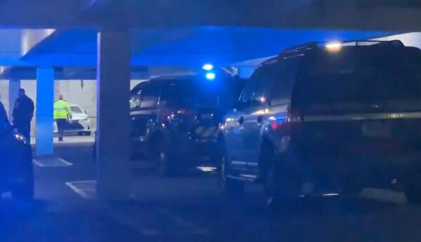 Atlanta police are investigating a shooting that happened in the parking deck of Lenox Square.