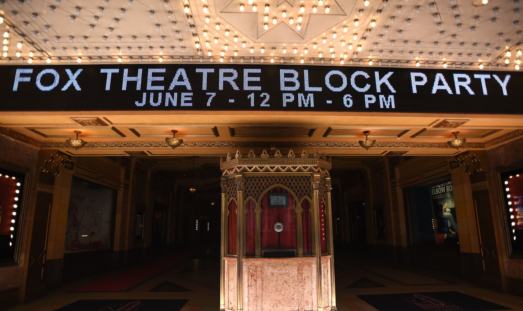 Fox Theatre behind-the-scenes tours