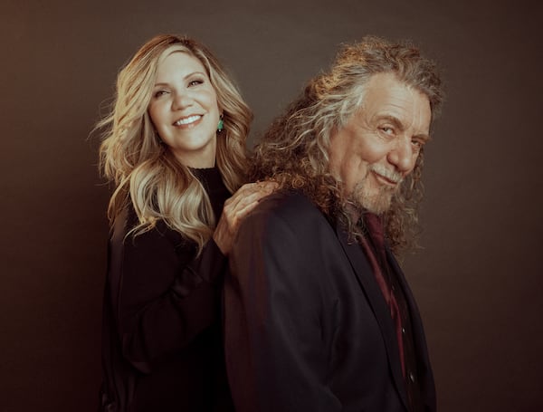 Alison Krauss recalls, "When we first talked about recording together, Robert [Plant] says, ‘Let’s go in for three days, and if we don’t like it, goodbye for now.’ And it was great.”
(Courtesy of Alysse Gafkjen)