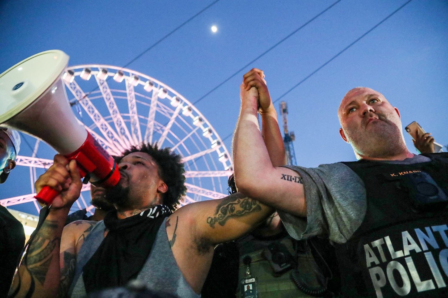 PHOTOS: Third day of protests in downtown Atlanta