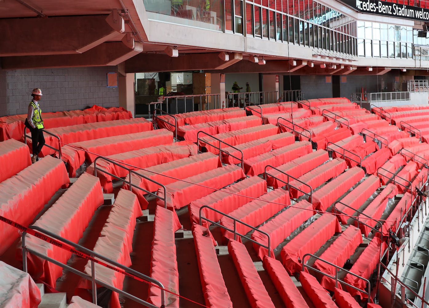 The new Falcons stadium