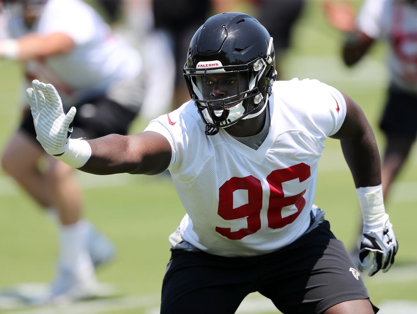 Photos: Falcons rookies hit the field at mini-camp