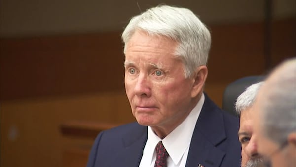 Tex McIver listens during his murder trial on March 21, 2018 at the Fulton County Courthouse. (Channel 2 Action News)