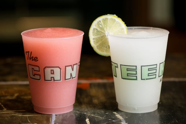 At the Canteen micro food hall, you can find Frozen Rose and Frozen Margarita cocktails from Square Bar. CONTRIBUTED BY MIA YAKEL