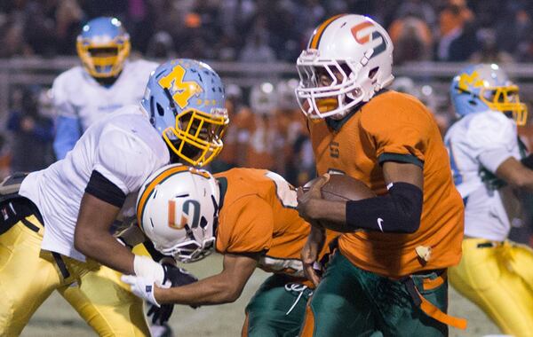 Mays' victory over Stockbridge in 2014 was the only prior meeting between the schools.(Branden Camp/Special to AJC)