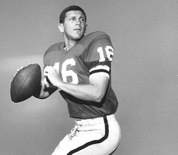 Lynn Hughes played quarterback and safety in his time as a Georgia Bulldog. (University of Georgia)