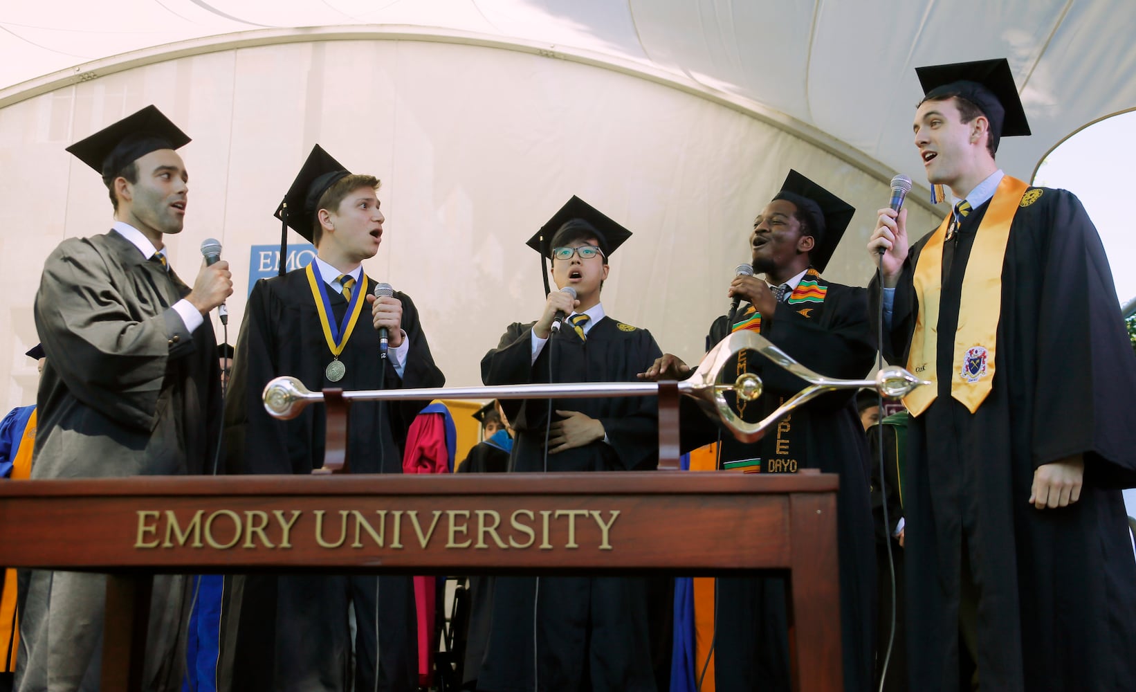 Emory University 2017 spring commencement