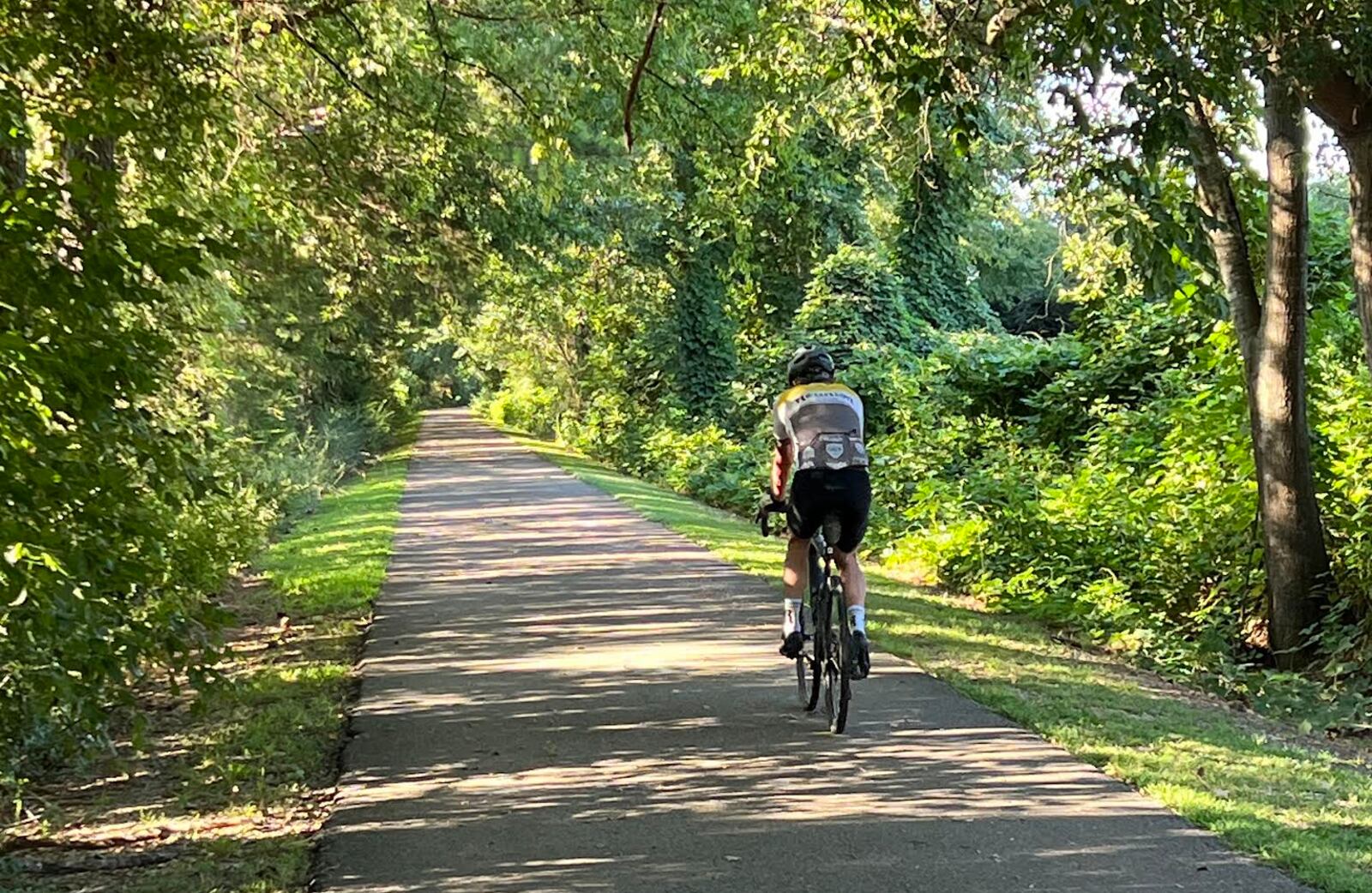 The Chief Ladiga Trail connects with the Silver Comet Trail on the Georgia state line.
(Courtesy of Pete Conroy)