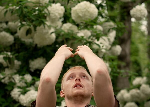 Walter Apps is one of the dancers in “Together,” a visual poem on film created by Sue Schroeder and Adam Larsen.