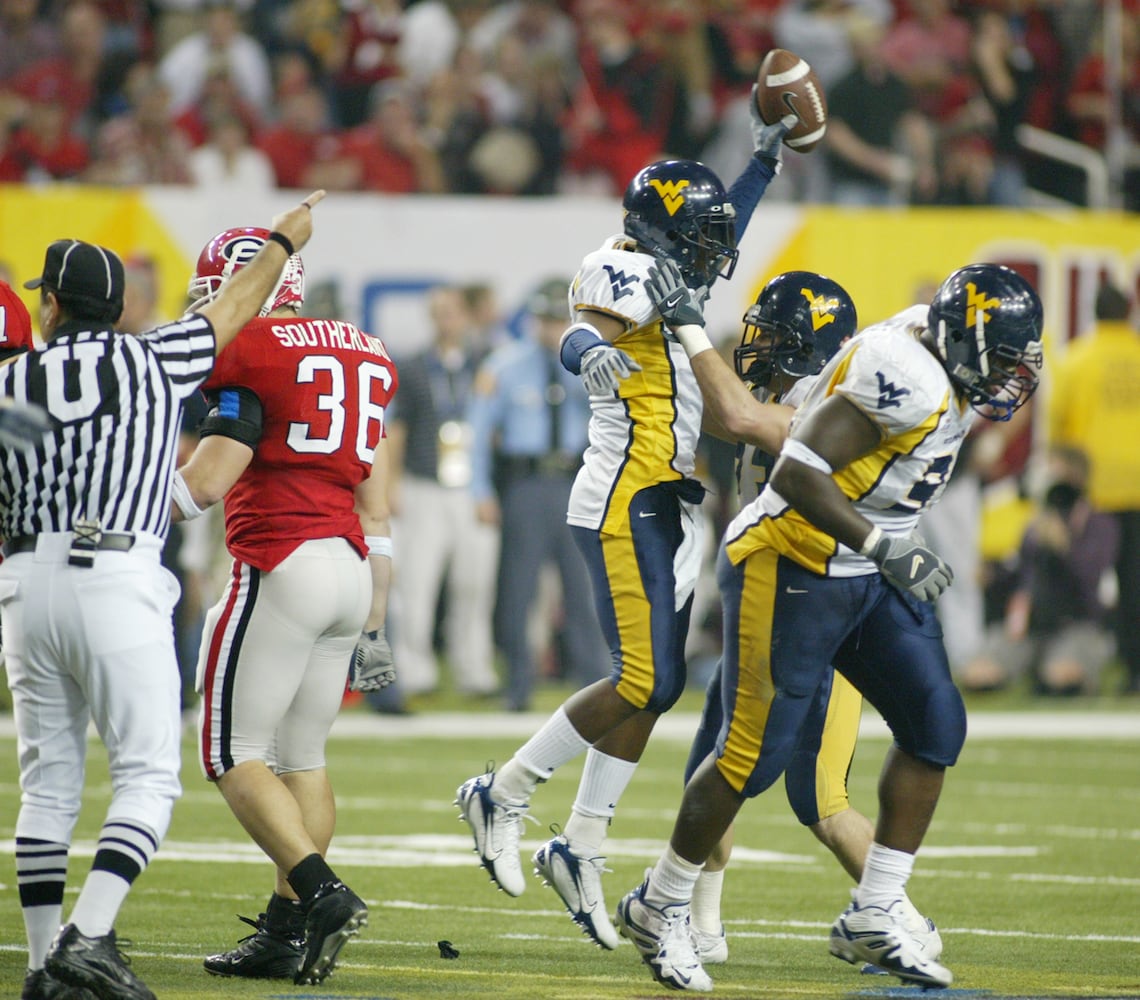 Sugar Bowl, 2006: West Virginia 38, Georgia 35