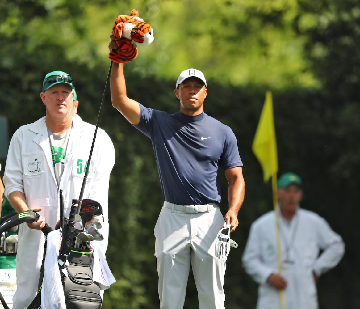 Photos: Tiger Woods at the 2019 Masters