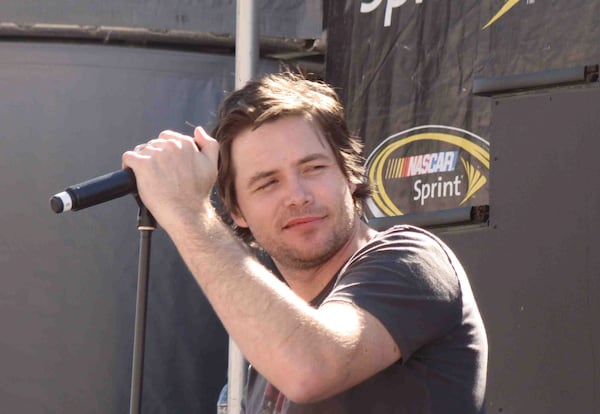 Michael Johns at the Atlanta Motor Speedway in 2008. CREDIT: Rodney Ho/rhO@ajc.com