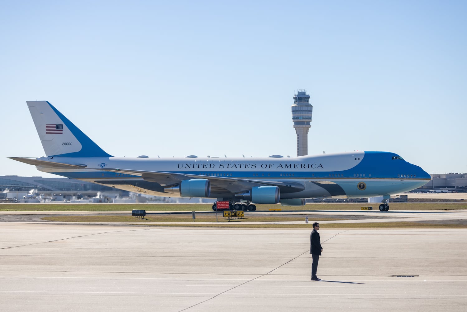 Biden & Harris Air Force One Arrival