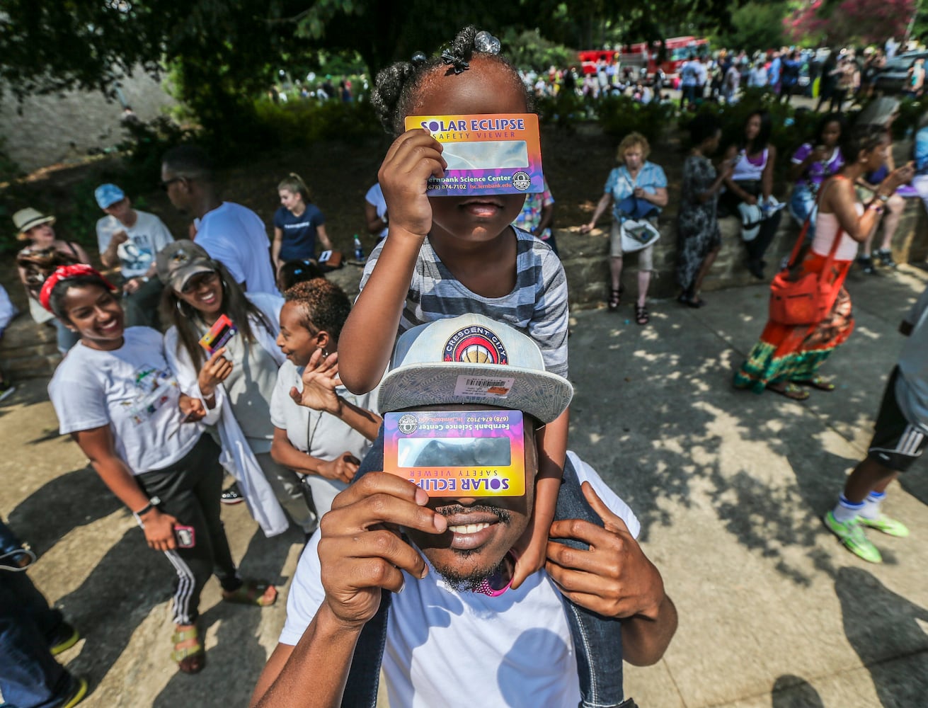 Eclipse draws crowds