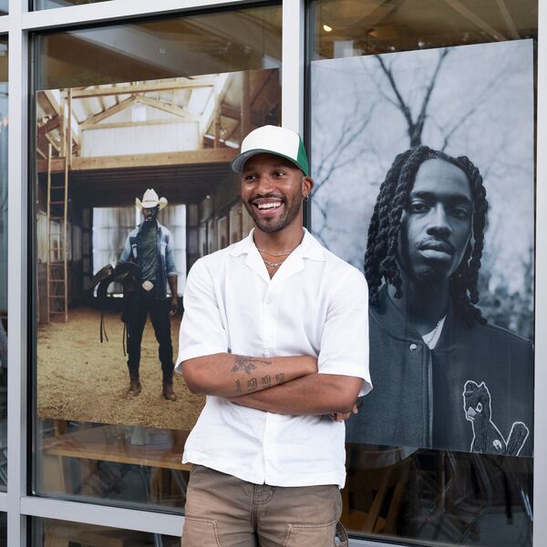 Large-scale public installation featuring ACP Emerging Artist Fellow Jeremiah Thomas at Elsewhere Brewing.