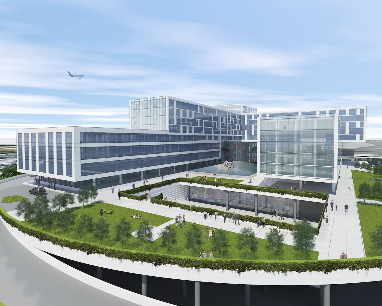 Atlanta airport hotel renderings