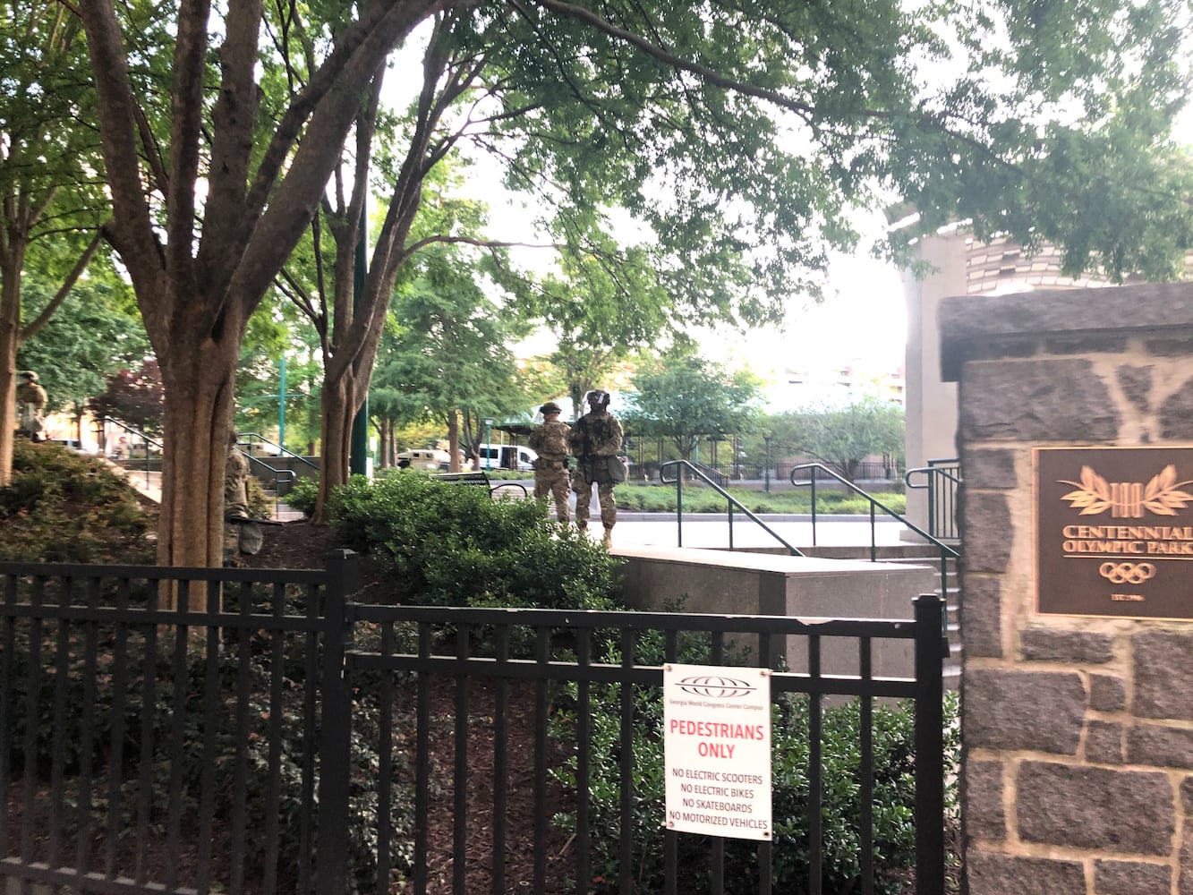 PHOTOS: Third day of protests in downtown Atlanta